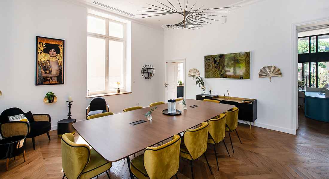 salle de réunion Ginkgo - décoration - Villa Gabriel Molitor